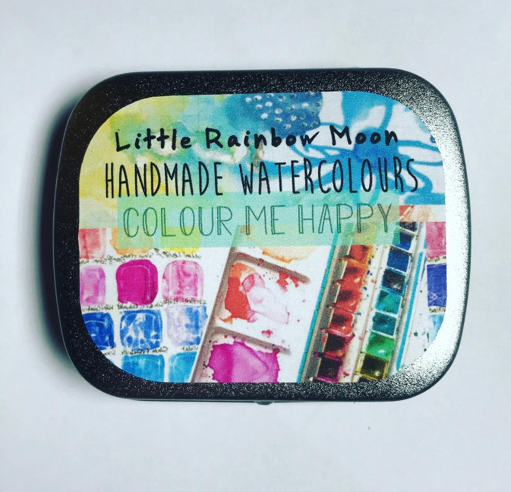 COLOUR ME HAPPY - Handmade Watercolour Palette (IN STOCK)