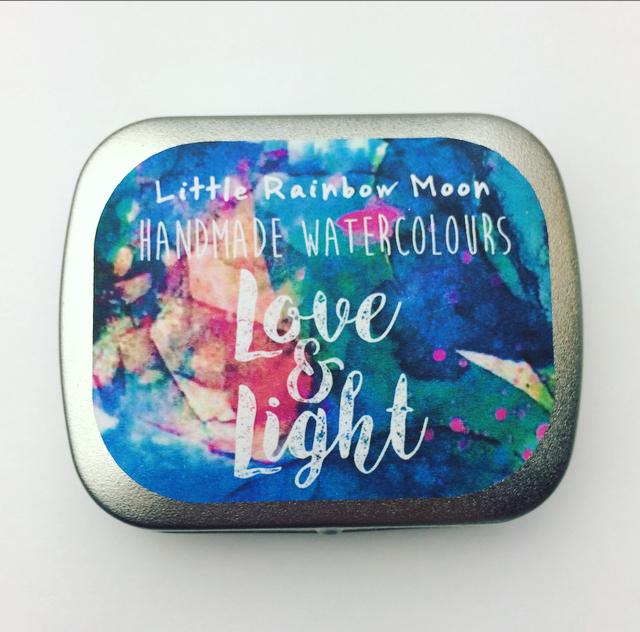 LOVE & LIGHT - Handmade Watercolour set