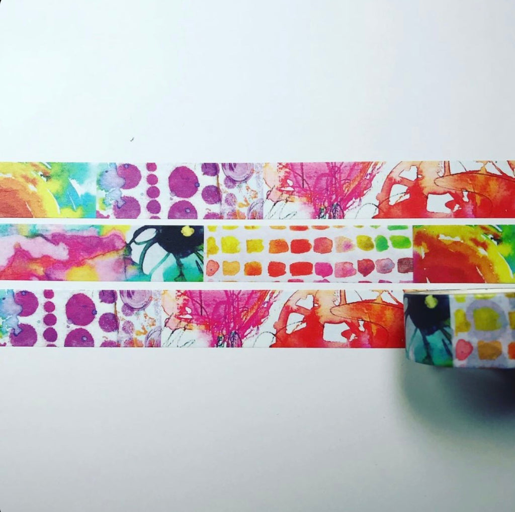 Creative Rainbow Series Washi Tape Stickers Student Handbook - Temu