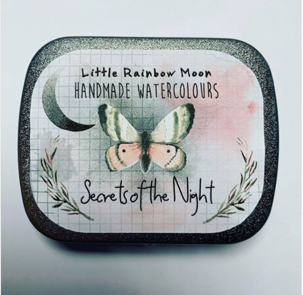 SECRETS OF THE NIGHT - Handmade Watercolour Palette (READY TO SHIP)