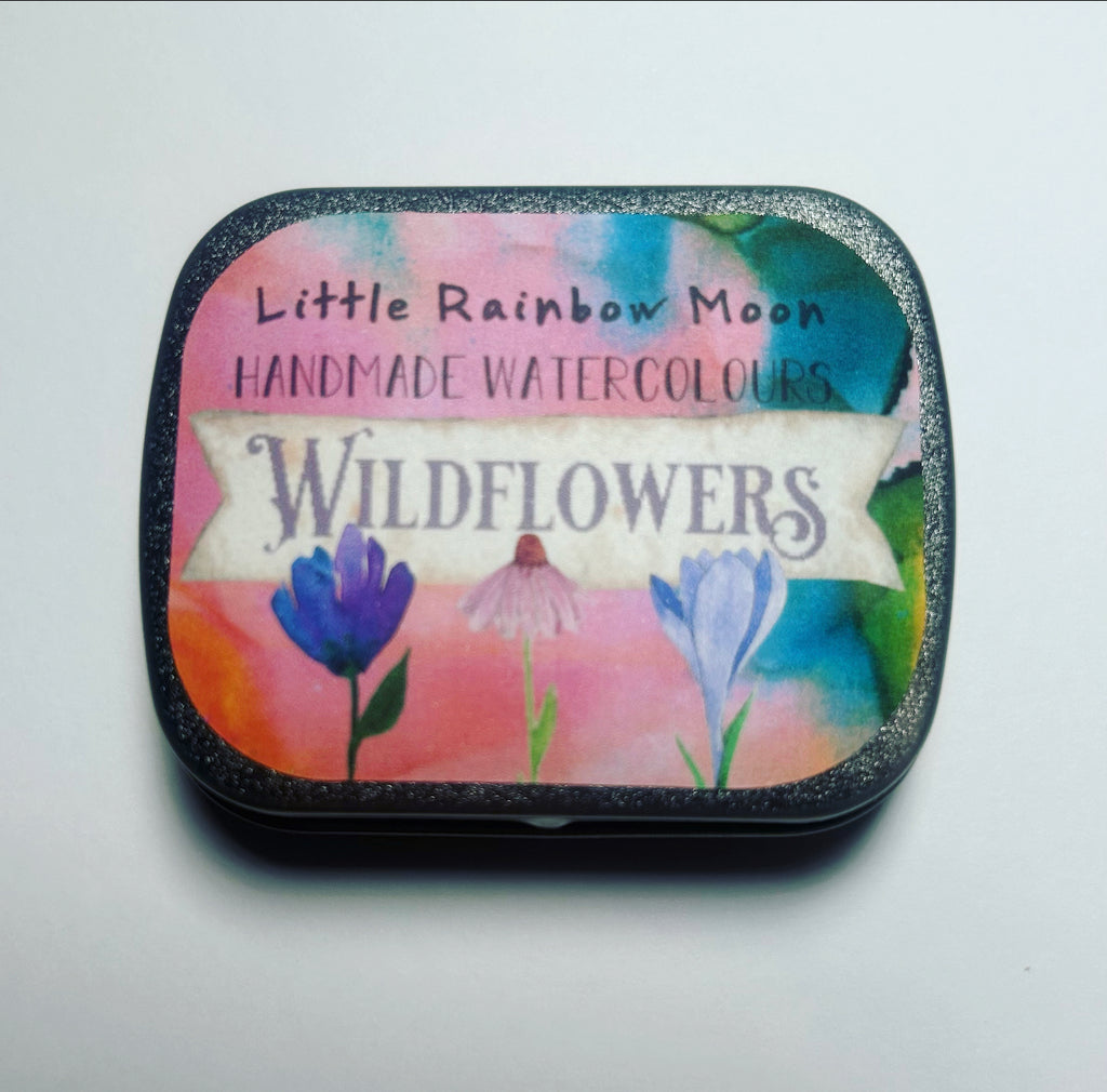 WILD FLOWERS - Handmade Watercolour Palette (PRE-ORDER)